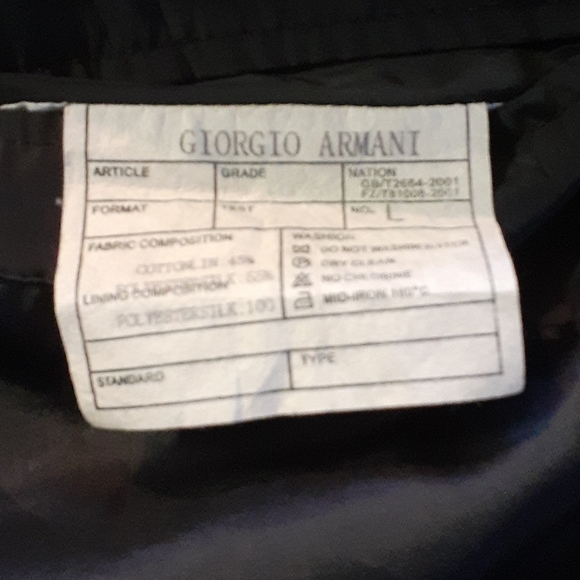 Black Armani jacket - Picture 10 of 16